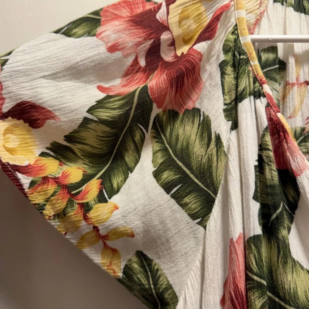 Show Me Your MuMu Tropical Floral Blouse - Picture 3 of 5